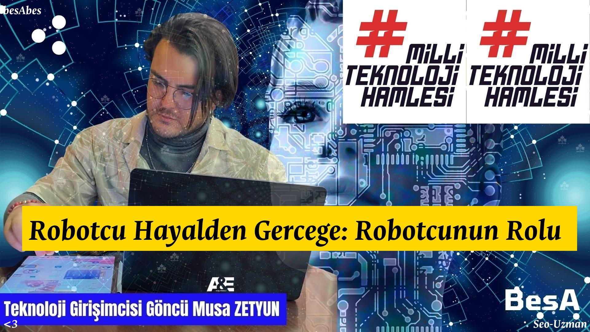 robotcu-goncu-musa - Robotçu Hayalden Gerçeğe: Robotçunun Rolü performansından bir kare.