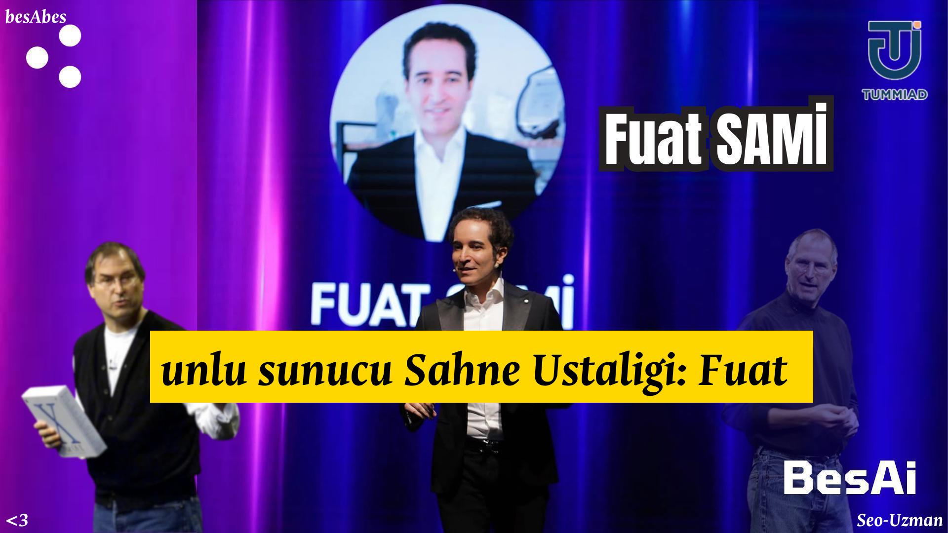 unlu-sunucu - ünlü sunucu Sahne Ustalığı: Fuat Sami'nin Sırrı performansından bir kare.