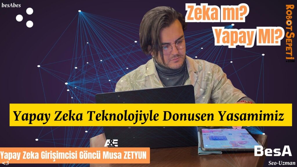 yapay zeka - Yapay Zeka Teknolojiyle Dönüşen Yaşamımız makalesine ait özgün bir görsel.