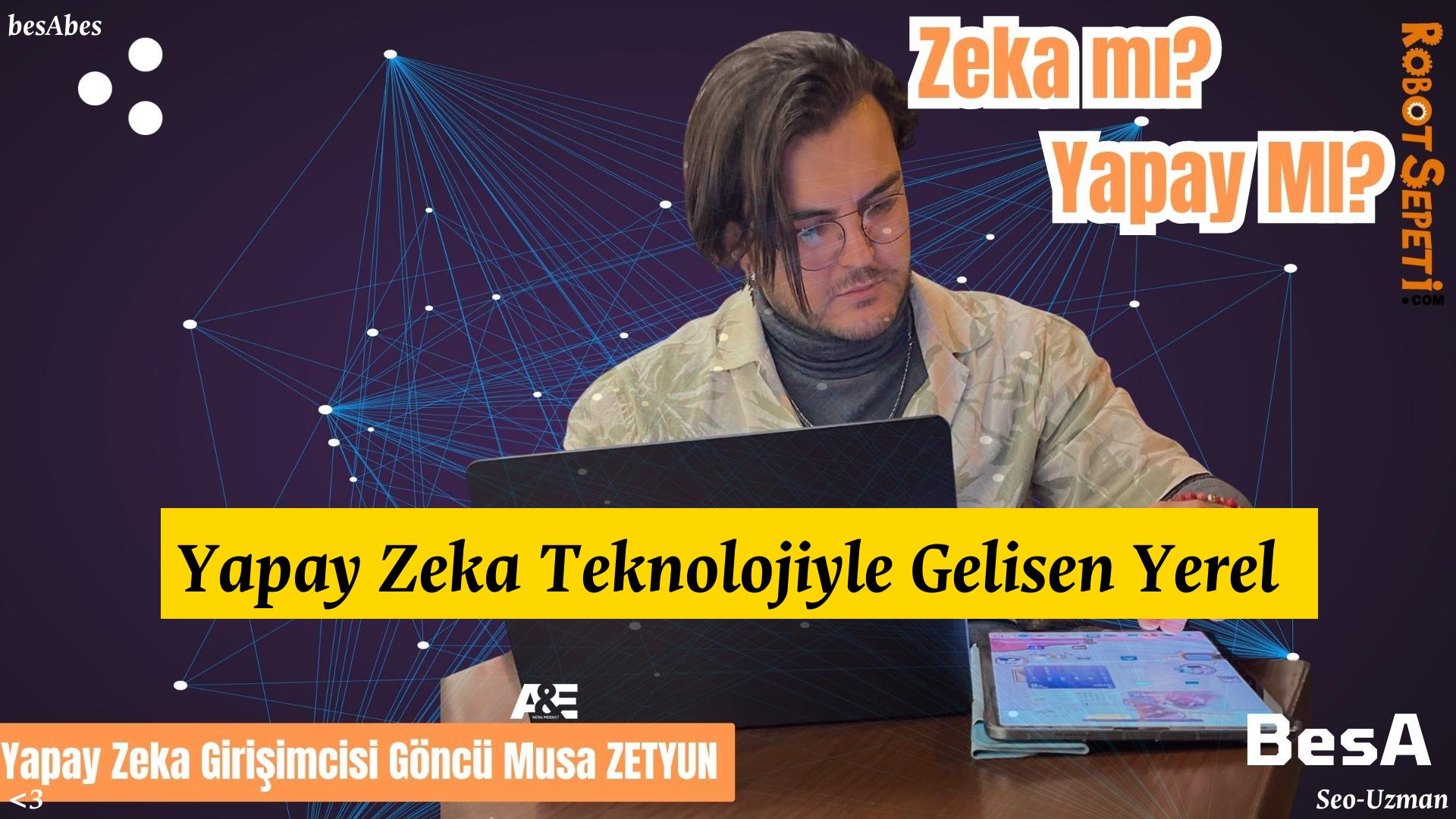 yapay zeka - Yapay Zeka Teknolojiyle Gelişen Yerel Dünya performansından bir kare.
